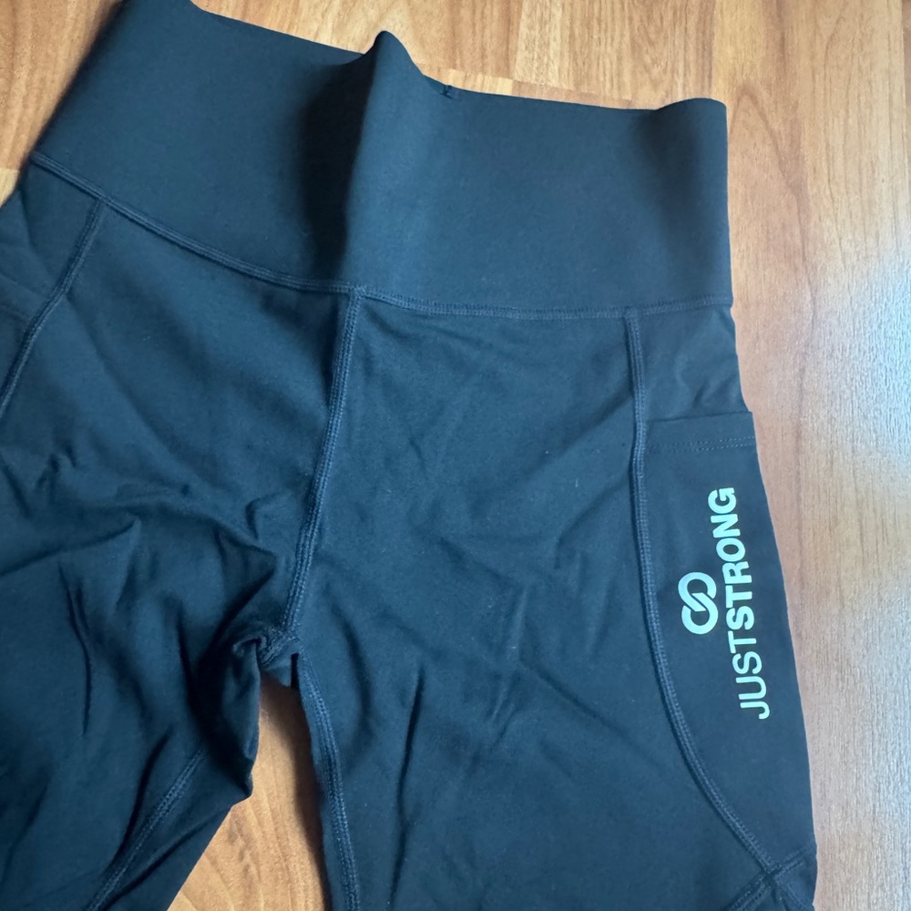 Just Strong Women's Black Leggings
